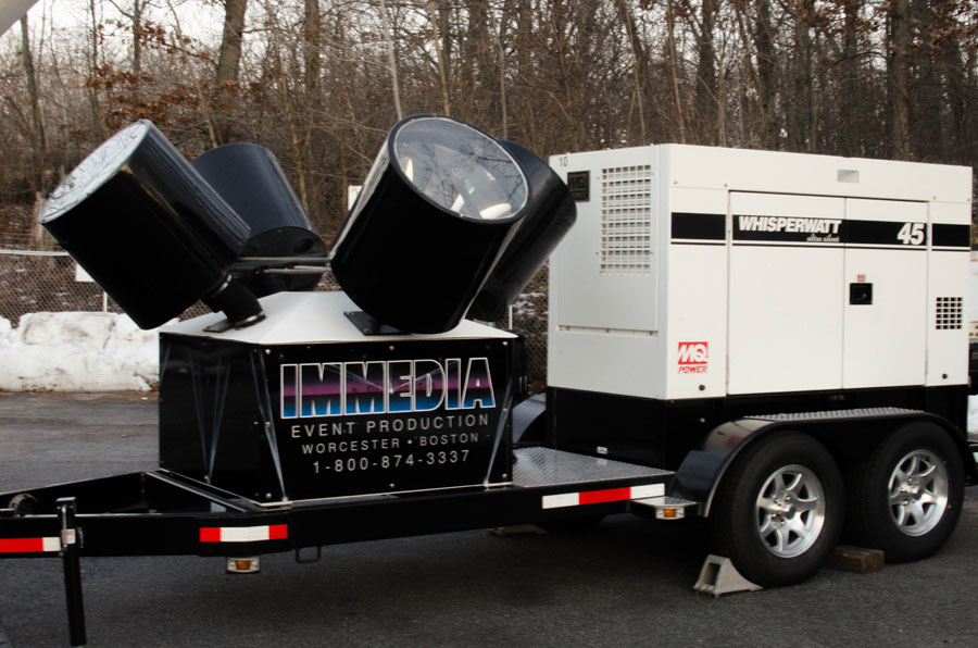 Immedia searchlight rentals in Worcester, MA